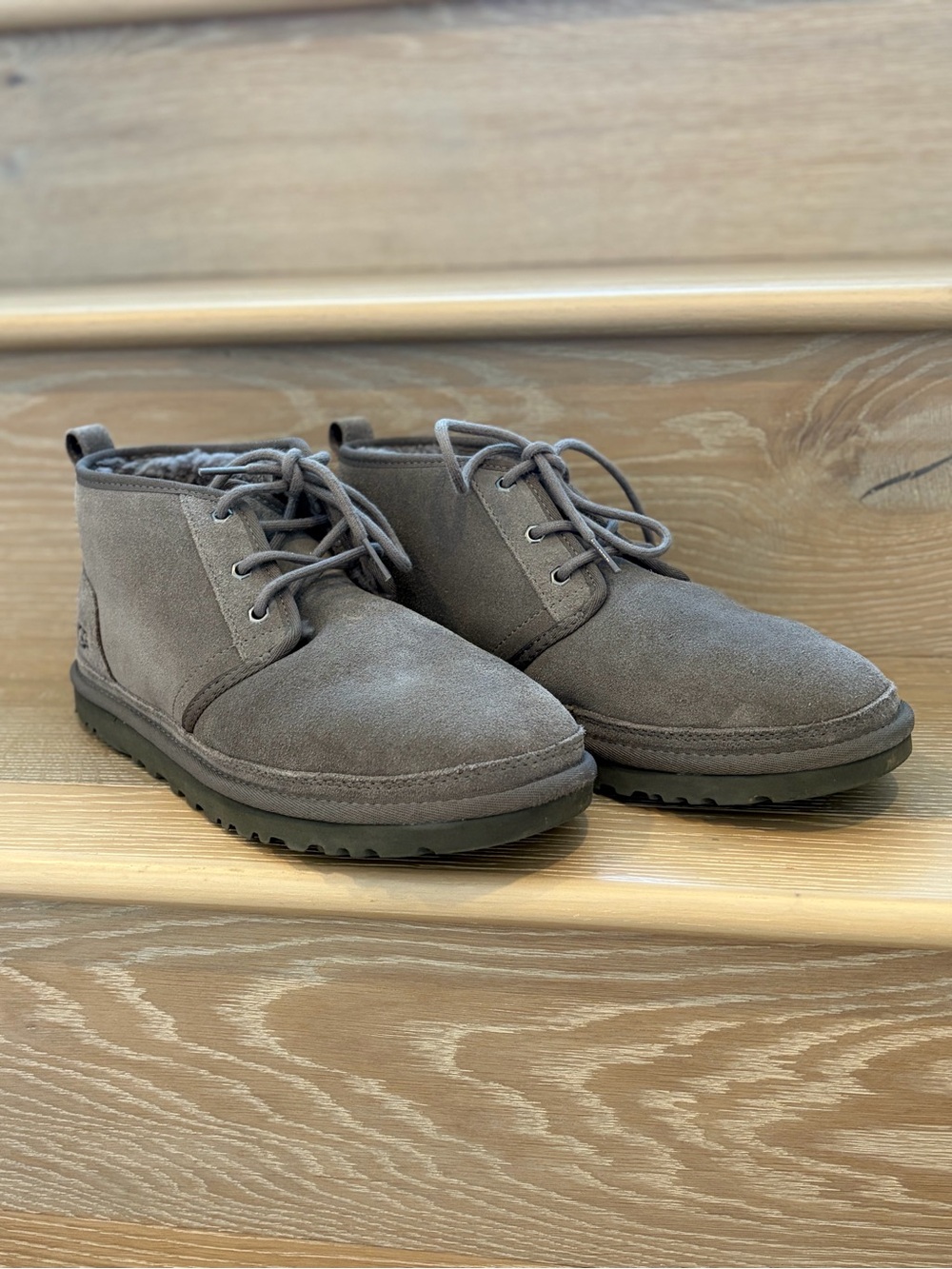 UGG Men's Suede Chukka Boots in Gray